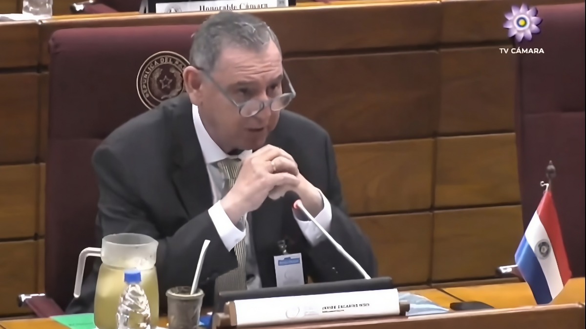 Parlamentario paraguayo dle Mercosur, Javier Zacarías.