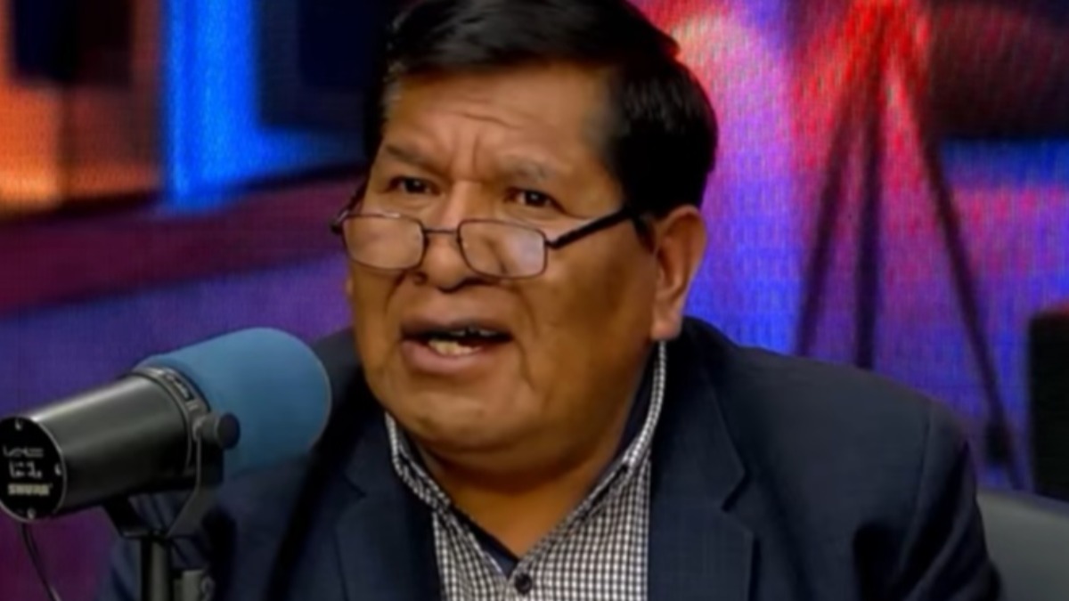 Roberto de la Cruz en entrevista en Fides. Foto: ANF