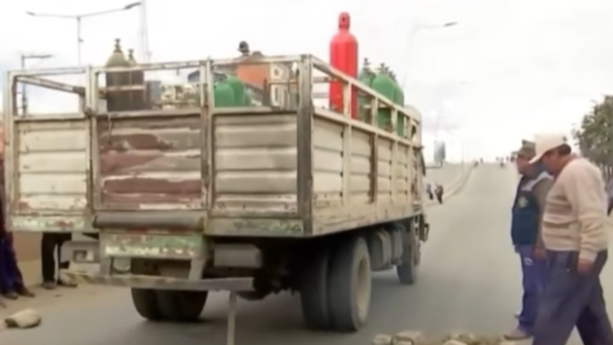 Transporte de oxígeno. Foto: captura