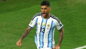 El argentino Cristian Romero. Foto: FIFA