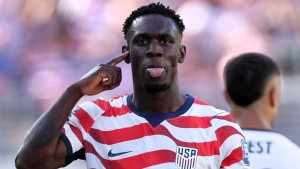 El estadounidense Folarin Balogun.  Foto: FIFA