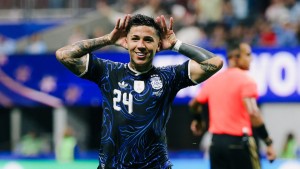 El jugador argentino Enzo Martínez.   Foto: FIFA