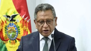 El ministro de Gobierno, Marco Antonio Oviedo.