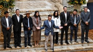 Paz ya tuvo una reunión con los gobernadores este año. Foto: Archivo ABI