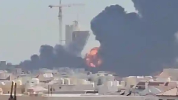 Bombardeos iraníes en Kuwait.