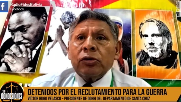 El activista de derechos humanos, Víctor Hugo Velasco.