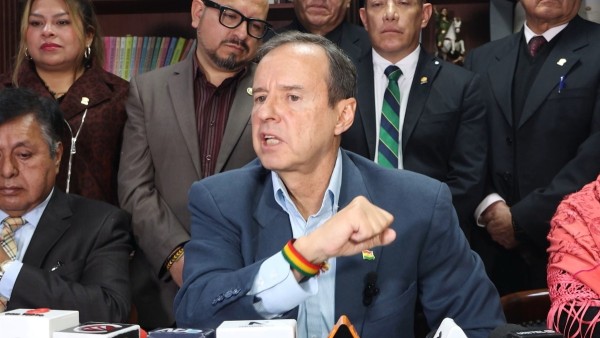 El expresidente Jorge Quiroga