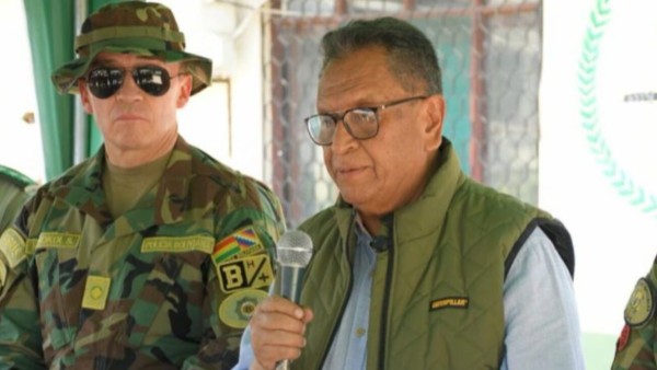 El ministro Marco Antonio Oviedo.