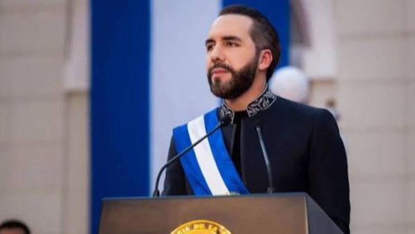 El presidente de El Salvador, Nayib Bukele.