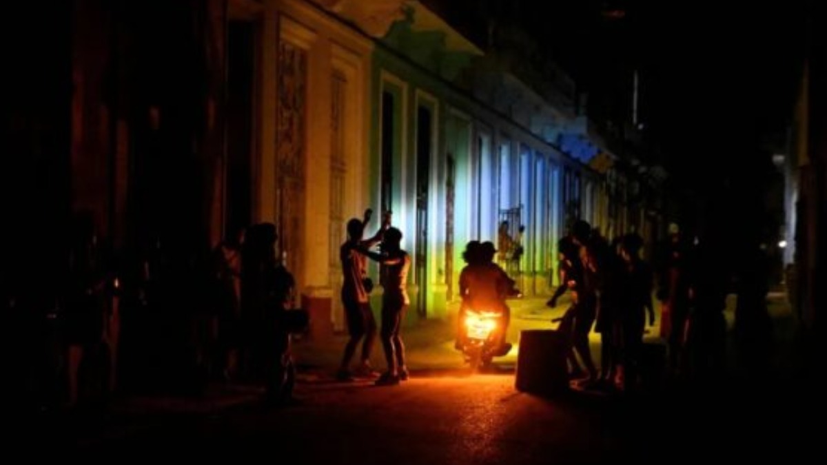 Apagón en Cuba.