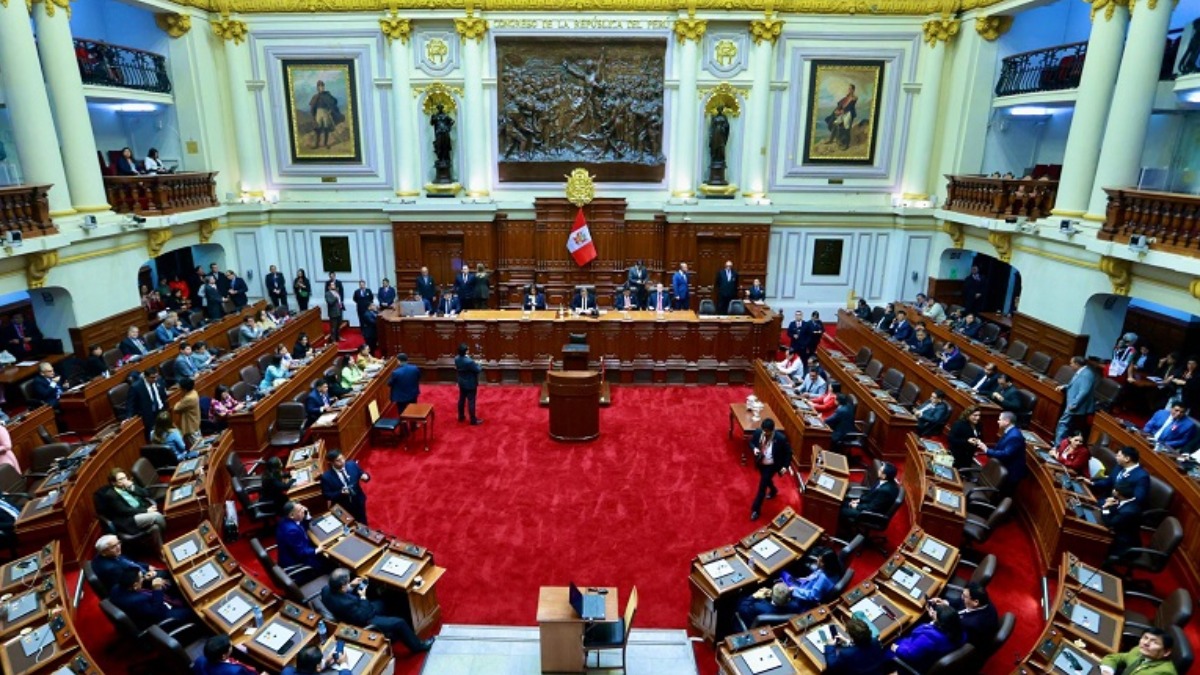 El congreso del Perú.