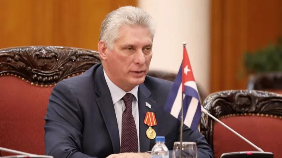 El presidente de Cuba, Miguel Díaz-Canel.