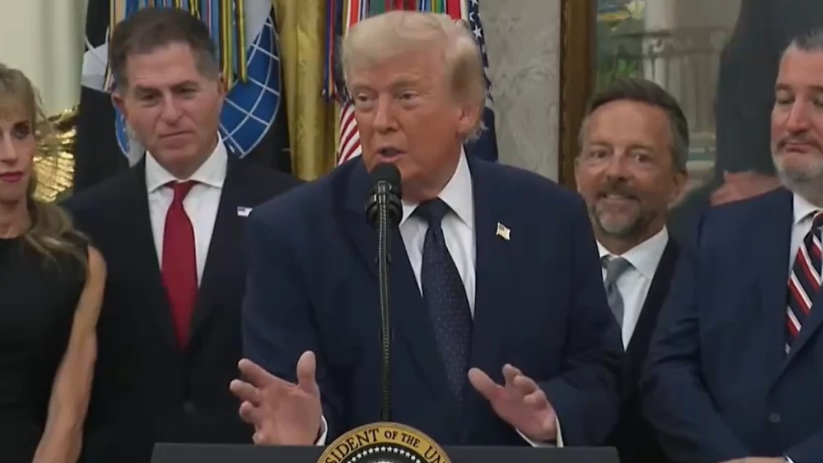 El presidente de Estados Unidos, Donald Trump