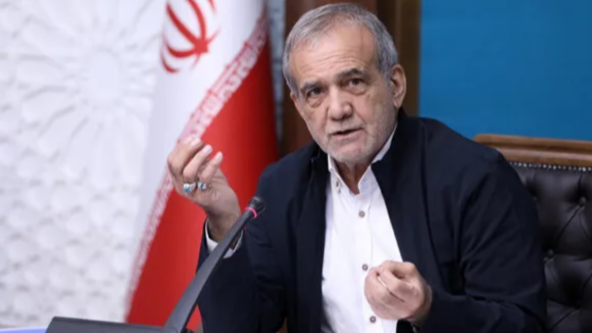 El presidente de Irán, Masud Pezeshkian.