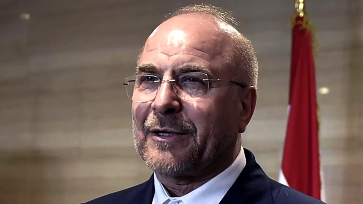 El presidente del Parlamento de Irán, Mohamad Baqer Qalibaf.