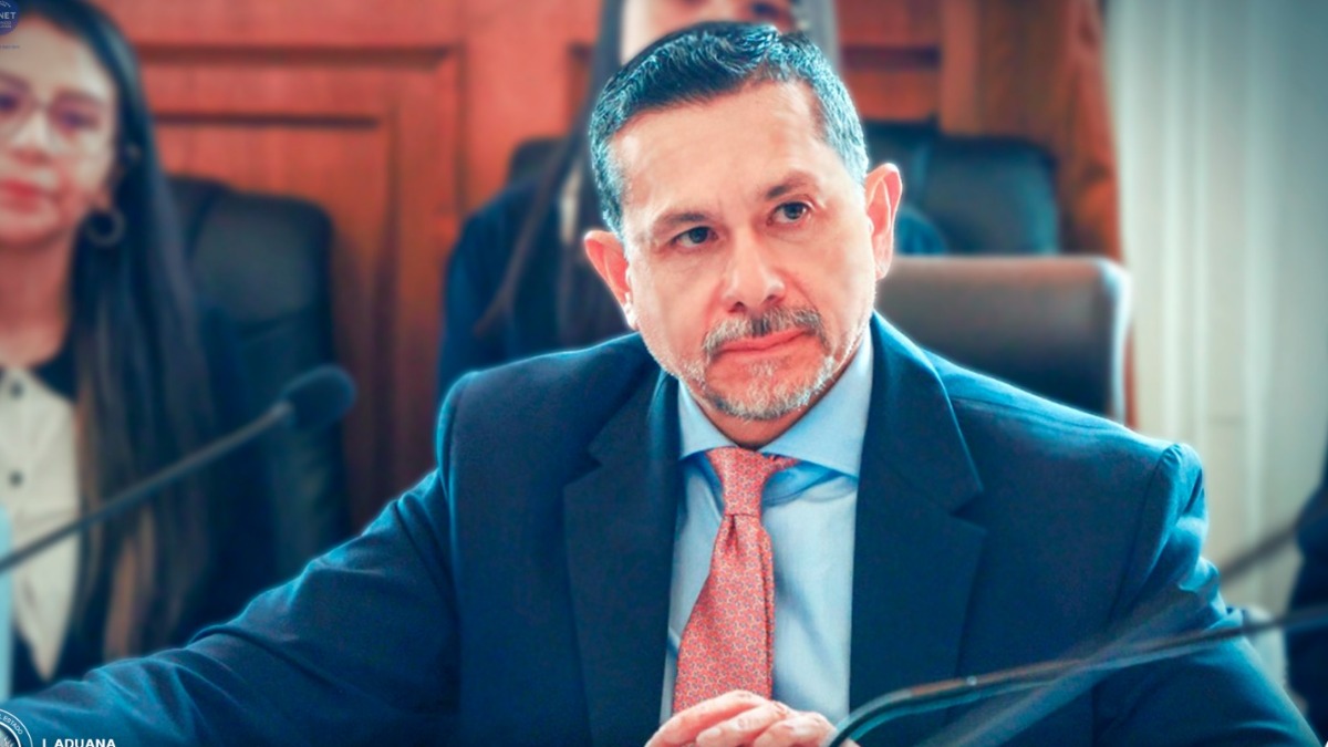 Presidente de la Aduana, Alberto Soto. Foto: Aduana