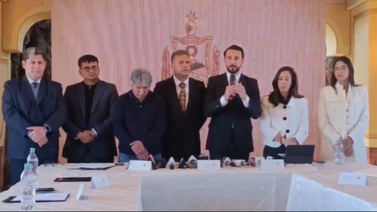 Reunión de gobernadores. Foto: Captura