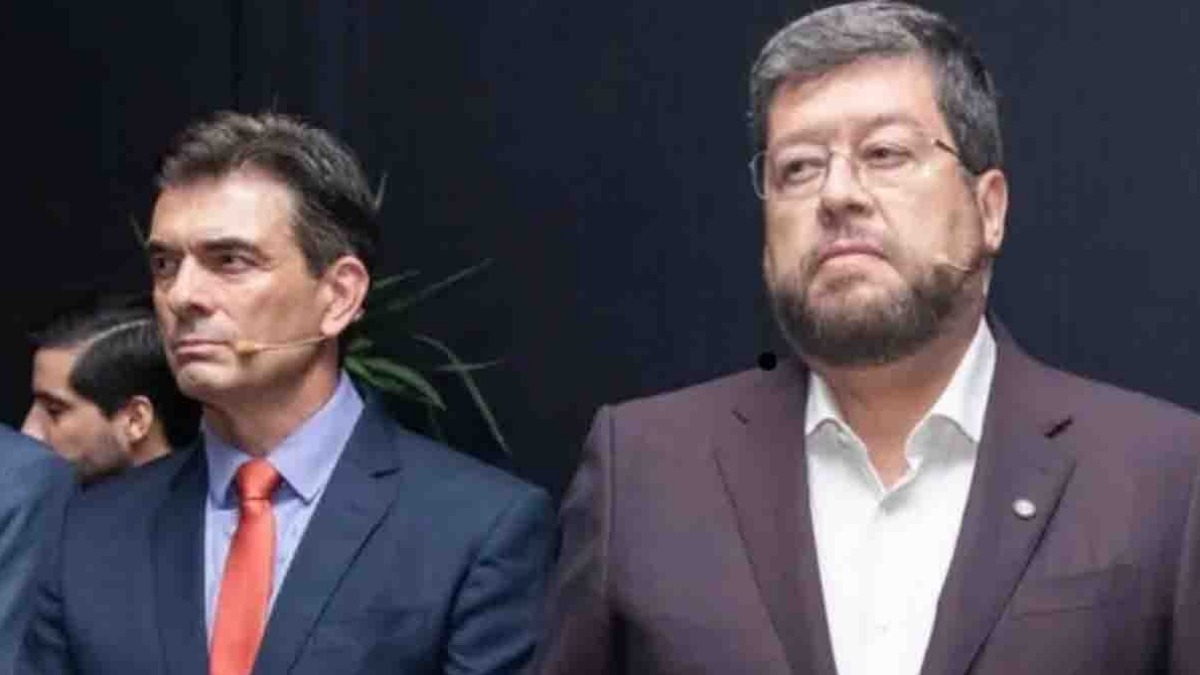 Rodrigo Paz y Samuel Doria Medina