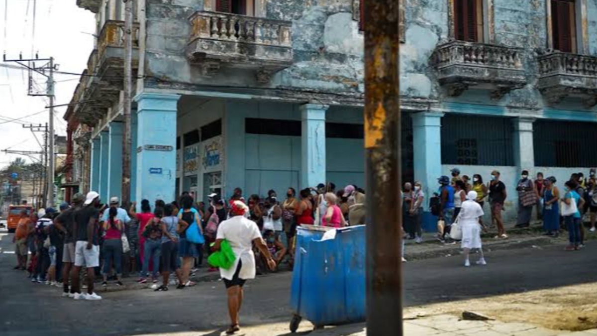 Una calle de La Habana, Cuba.