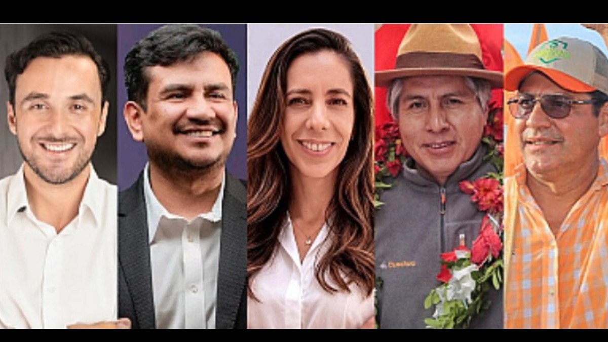 Velasco, Ayllón, Zoruco, Sánchez y Egüez. Foto: ABI