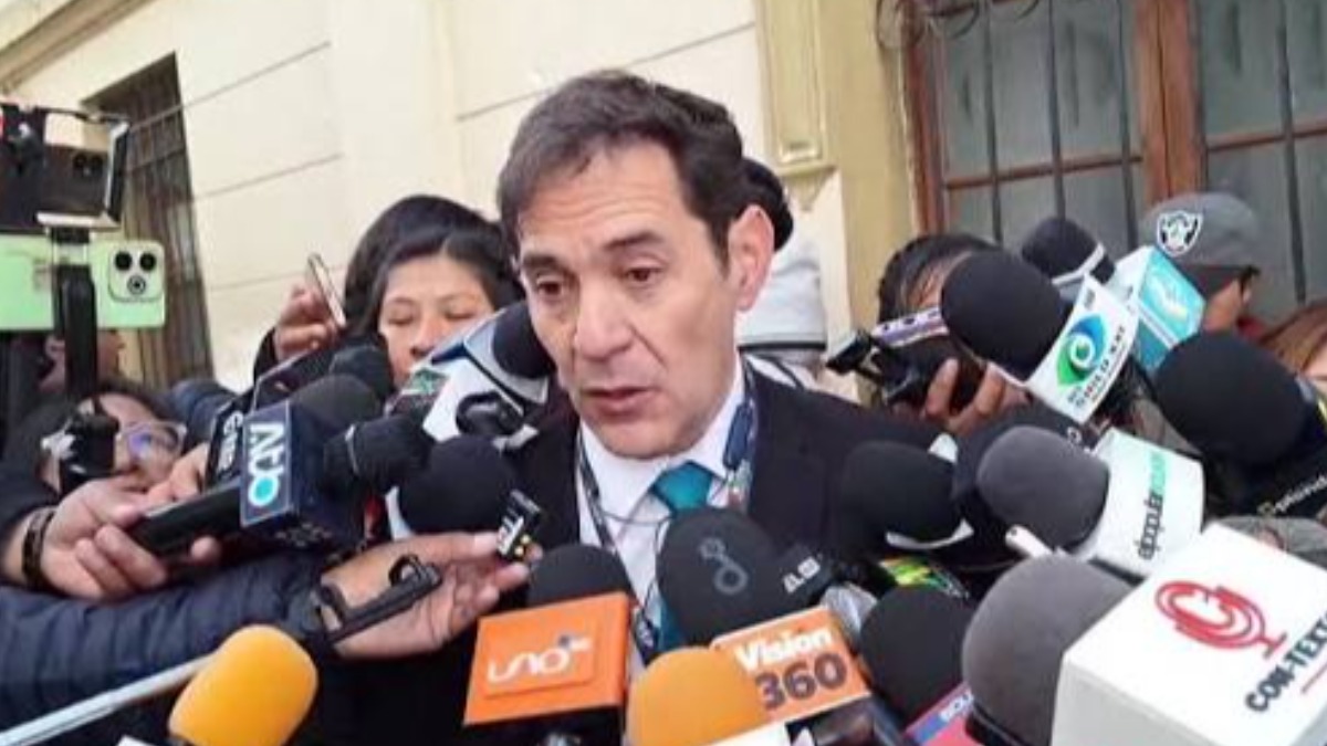 Vocal del TSE Carlos Alberto Goitia. Foto: Captura